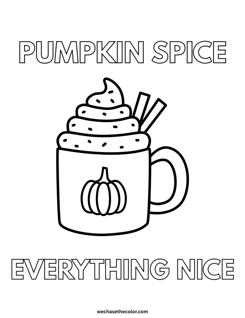 fall coloring paes for kids free