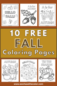 fall coloring pages