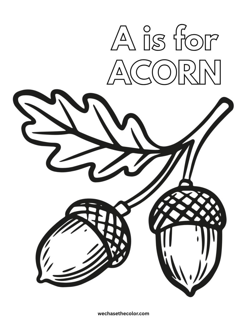 fall coloring sheets printable